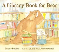 Cover image for A library book for Bear