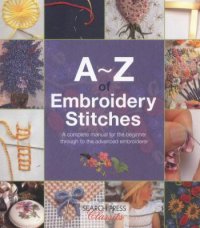 Cover image for A-Z of embroidery stitches.