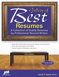 Cover image for Gallery of best resumes : : a collection of quality resumes by professional resume writers