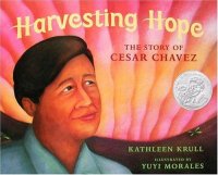 Cover image for Harvesting hope : : the story of Cesar Chavez