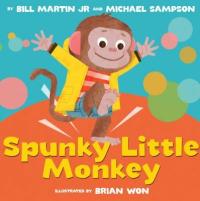 Cover image for Spunky little monkey