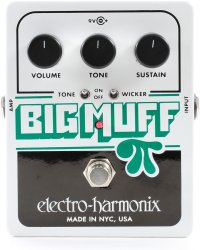 Cover image for Distortion Pedal:  Big Muff Pi With Tone Wicker.