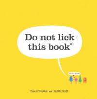 Cover image for Do not lick this book* : : *it's full of germs