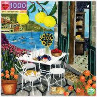 Cover image for Cats in Positano - 1000 Pieces