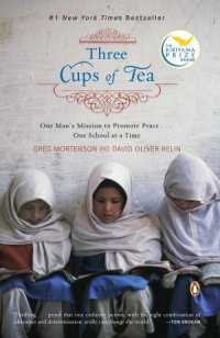 Cover image for Book clubs to go : : Three cups of tea.