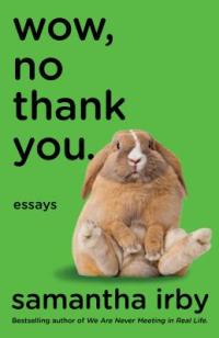 Cover image for Wow, no thank you : : essays